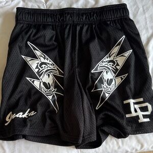 Inaka Power Charcoal Mesh Shorts